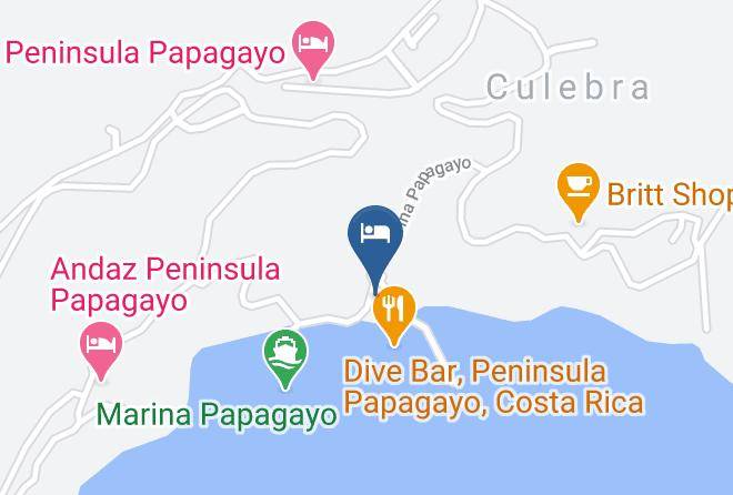 Liberia - Suites Papagayo Costa Rica Maps