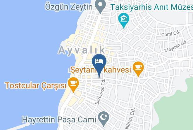 Ayvalik - Papatyam Pansiyon Maps