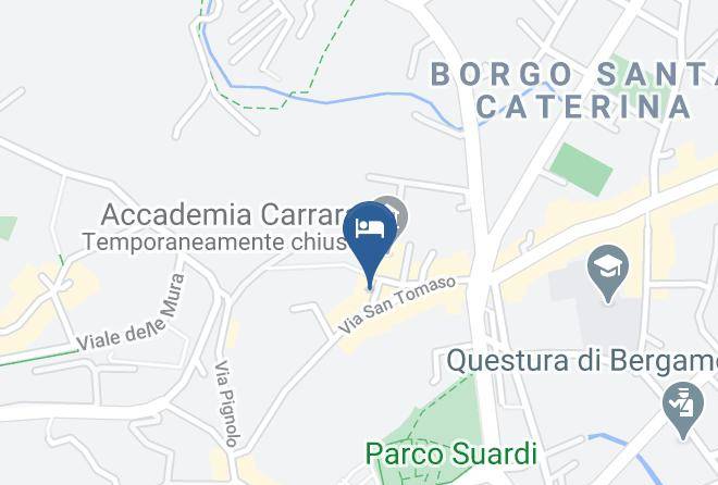 Bergamo - Papavero Accademia Carrara Maps