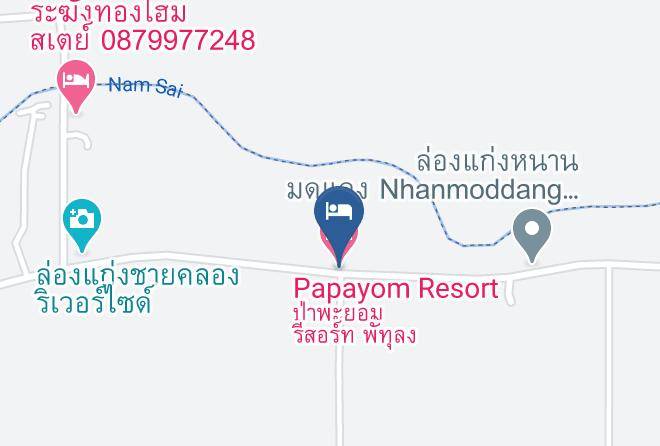 Amphoe Pa Phayom - Papayom Resort Maps