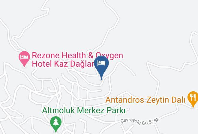 Altinoluk Papazlikhan Butik Otel Map