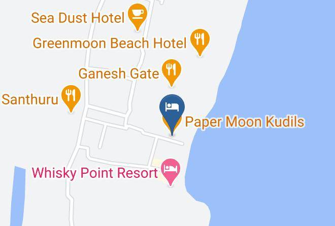 Trincomalee - Paper Moon Kudils Maps