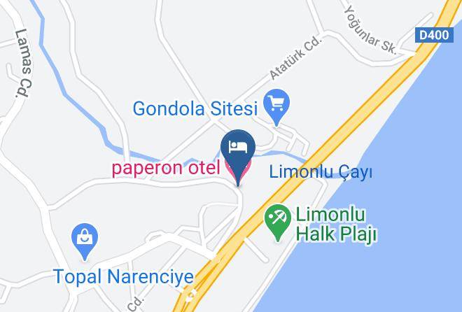 Paperon Otel Map