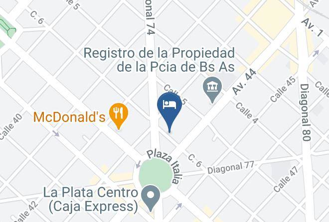 La Plata - Hotel Land Plaza La Plata Maps