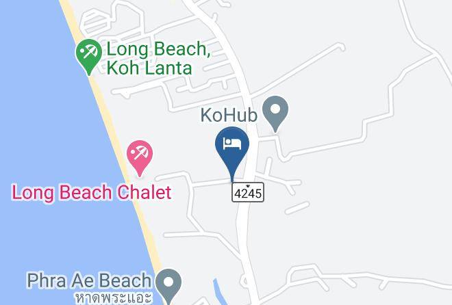 Amphoe Ko Lanta - Papillon Bungalows Maps