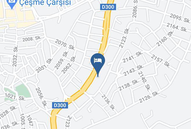 Cesme - Papillon Hotel Maps