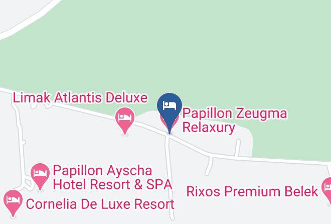 Antalya - Papillon Zeugma Relaxury Maps