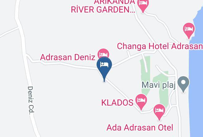 Kumluca - Adrasan Papirus Hotel Maps