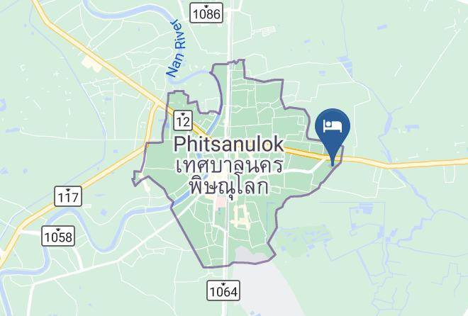 Amphoe Mueang Phitsanulok - Paplern Resort Maps
