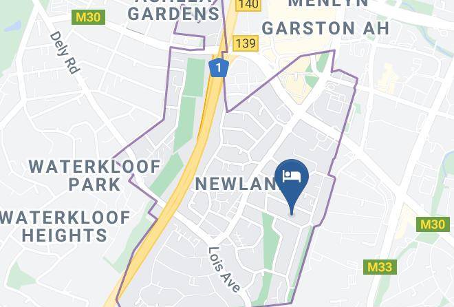 City Of Tshwane - Paprika Boutique Hotel Maps