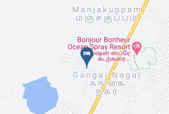 Ozhukarai - Paraa Homestay Pondy Maps