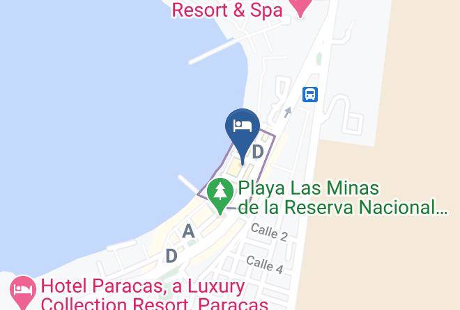 Pisco - Paracas Hotel Fiorella Maps