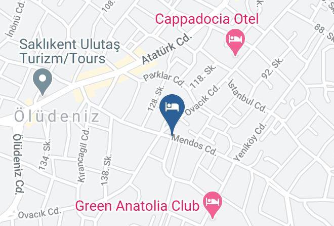 Fethiye - Parachute Hotel Maps