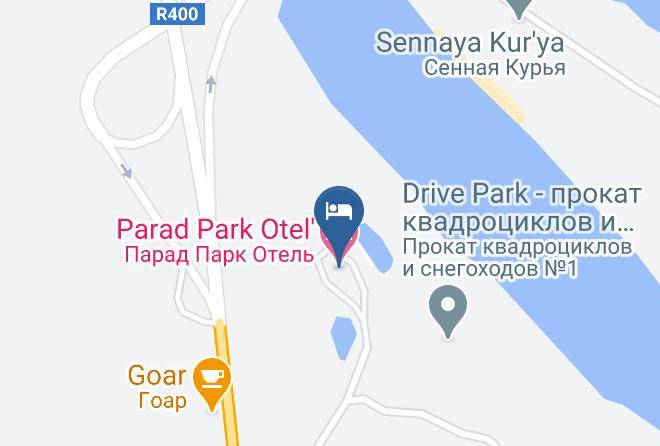 Tomsk - Parad Park Otel' Maps