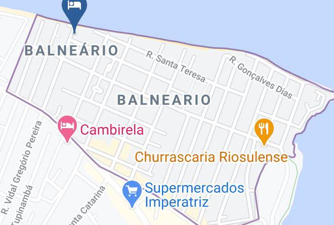 Florianopolis - Parada Balneario Maps