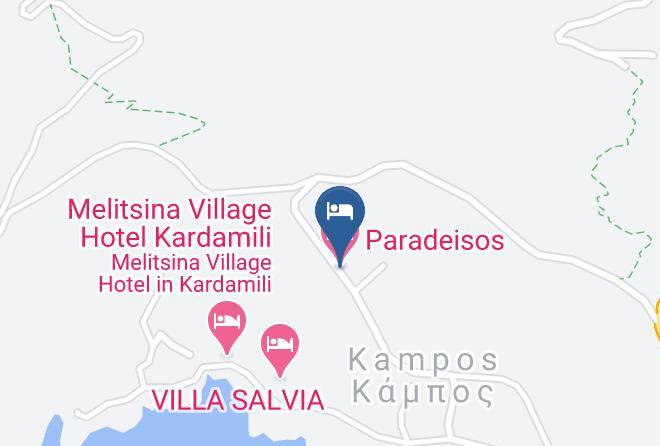 Messinia - Paradeisos Maps