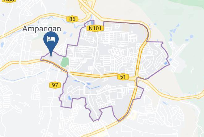 Seremban - Paradian Hotel Maps