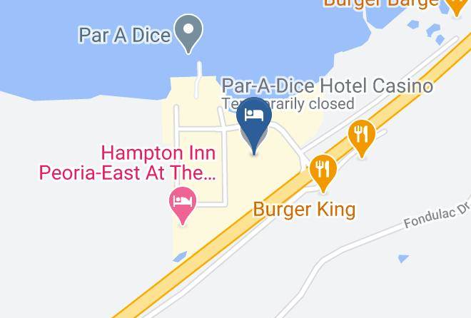 Tazewell - Par A Dice Hotel Casino Maps