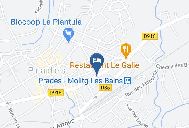 Pyrenees Orientales - Paradis Gite Maps