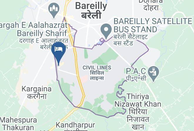 Bareilly - Paradise Ac Dormitory Maps