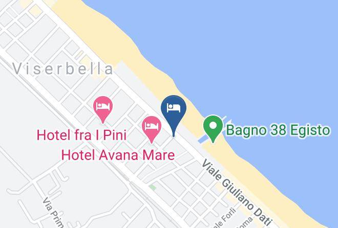 Rimini - Residence Beach Paradise Maps