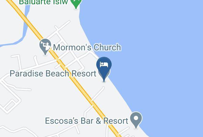 Paradise Beach Resort Map