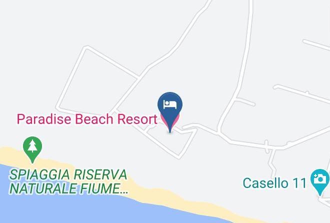 Trapani - Paradise Beach Resort Maps