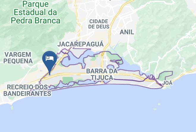 Rio De Janeiro Barra Da Tijuca - Paradise Blue Barra Maps