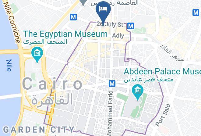 Cairo - Paradise Boutique Hotel Maps