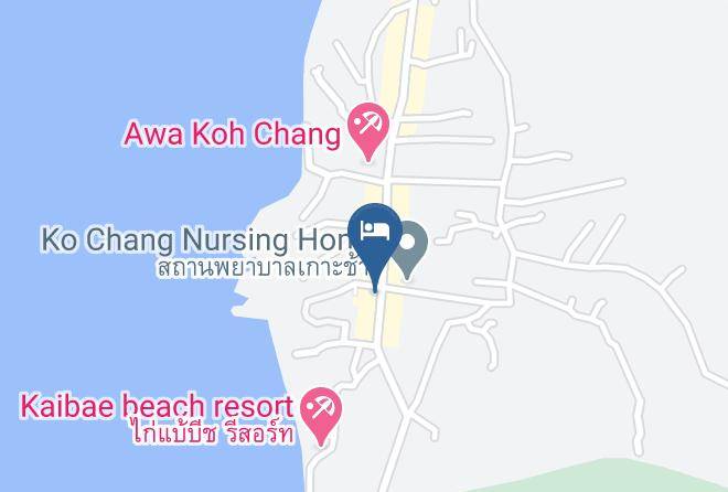Amphoe Ko Chang - Paradise Bungalows Maps