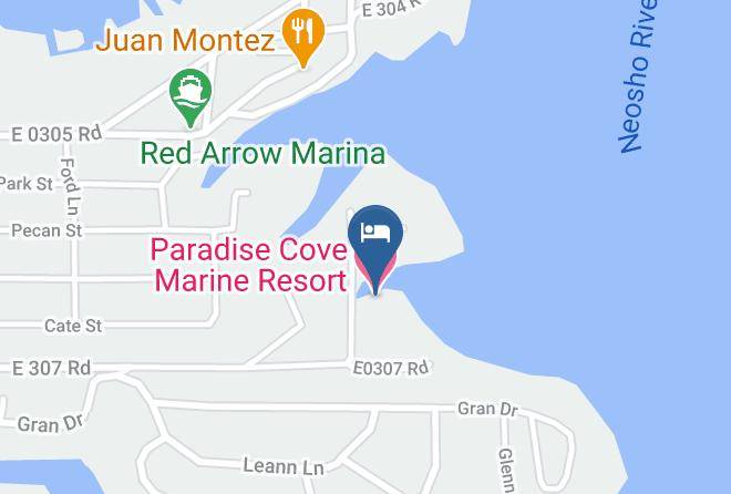 Delaware - Paradise Cove Marine Resort Maps
