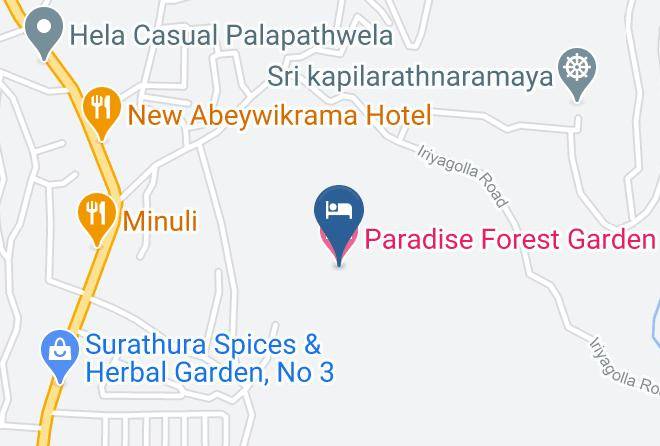 Kandy - Paradise Forest Garden Maps