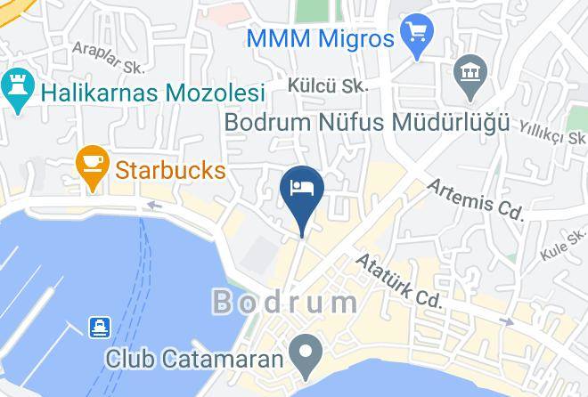 Bodrum - Paradise Garden Butik Otel Maps