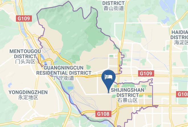 Shijingshan District - Paradise Gloria Grand Hotel Maps