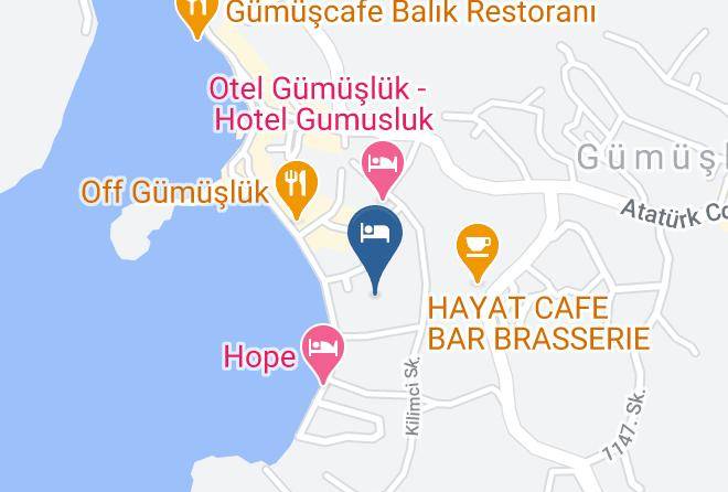 Bodrum - Paradise Gumusluk Maps