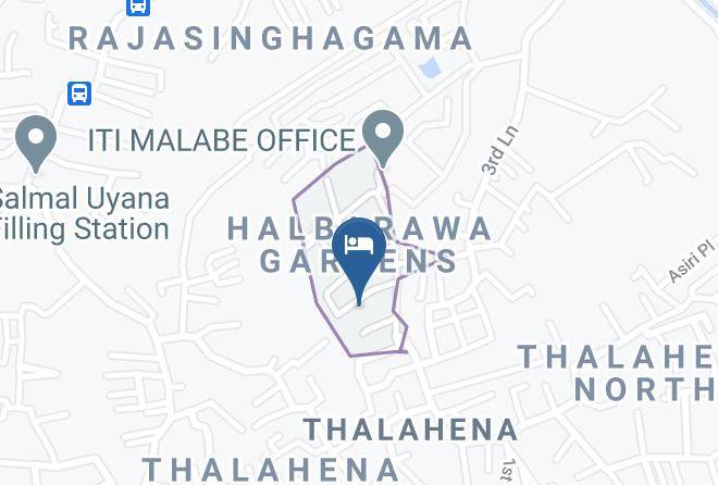 Colombo - Paradise Halbarawa Maps