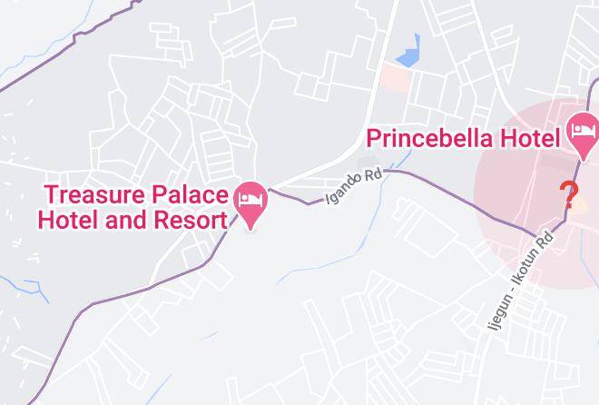 Alimosho - Paradise Hotel Maps