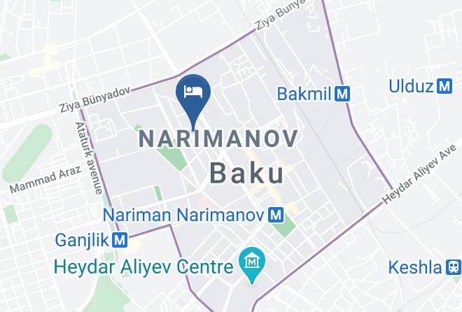 Baki - Paradise Hotel Baku Maps
