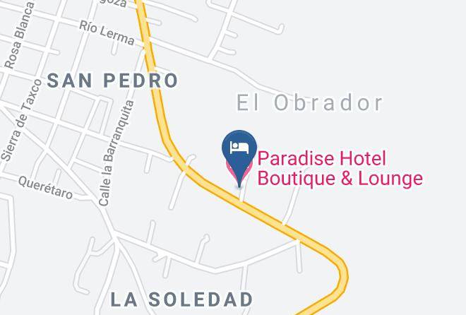 Malinalco - Paradise Hotel Boutique & Lounge Maps