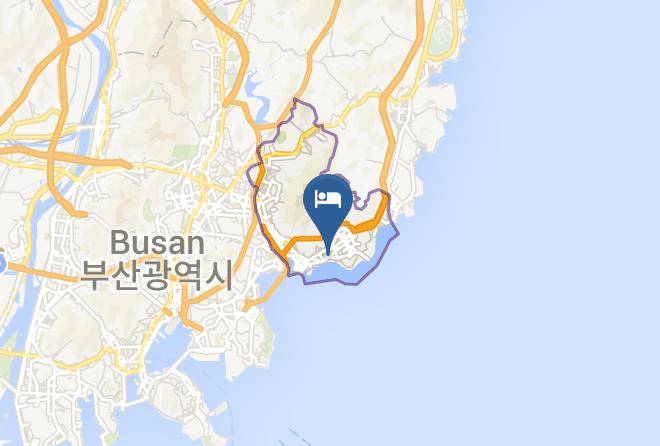 Paradise Hotel Busan Map