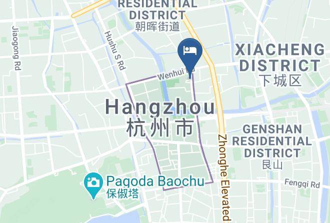 Hangzhou - Paradise Hotel Maps