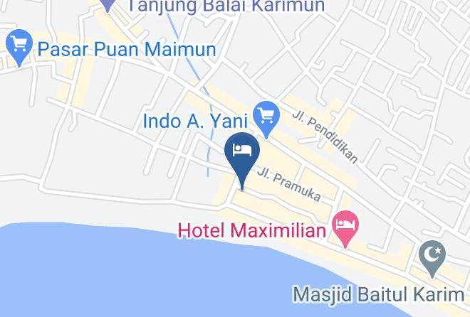 Karimun Regency - Paradise Hotel Maps