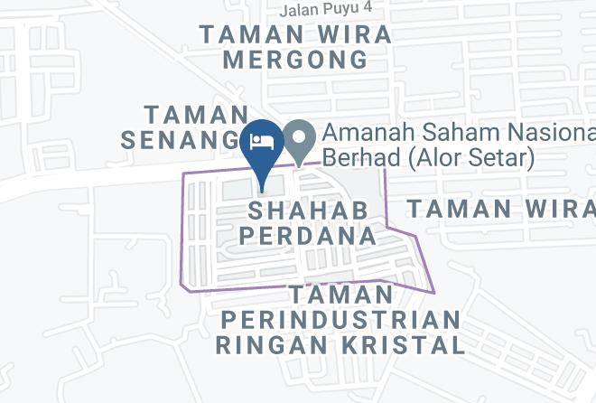 Daerah Kota Setar - Paradise Hotel Maps