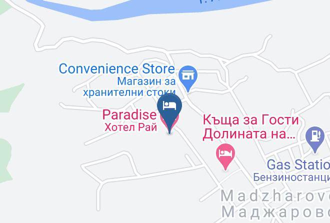 Madzharovo - Paradise Hotel Maps