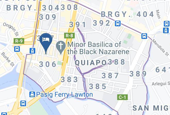 Metro Manila - Paradise Hotel Maps