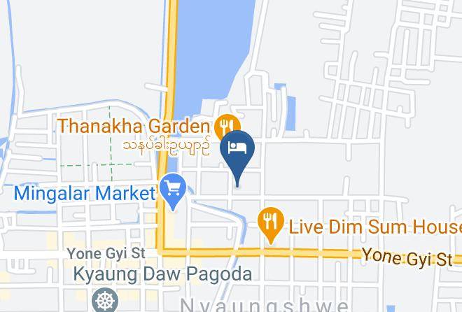 Taunggyi - Paradise Hotel Nyaung Shwe Maps