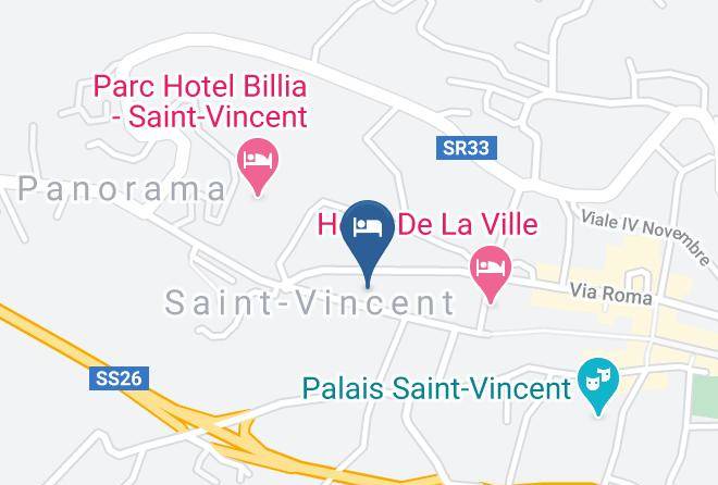 Aosta - Paradise Hotel & Wellness Maps