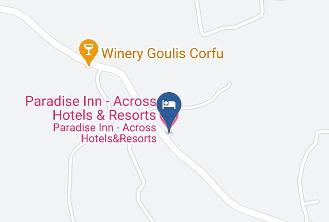 Kerkira - Paradise Inn Across Hotels & Resorts Maps