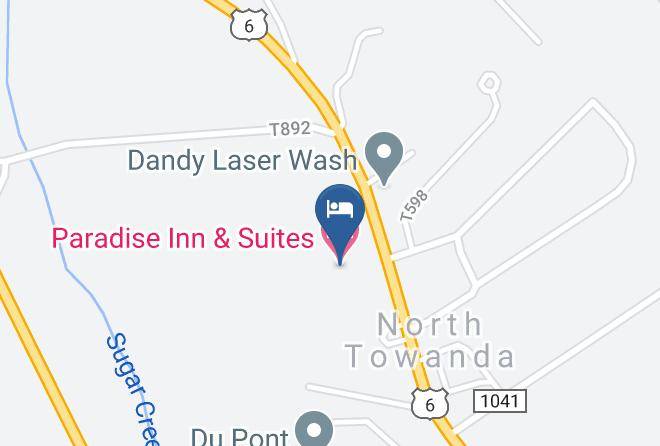 Bradford - Paradise Inn & Suites Maps