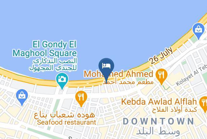 Alexandria - Paradise Inn Windsor Palace Hotel Maps
